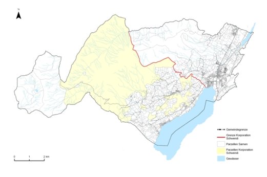 Geographie Korporationsgrenzen